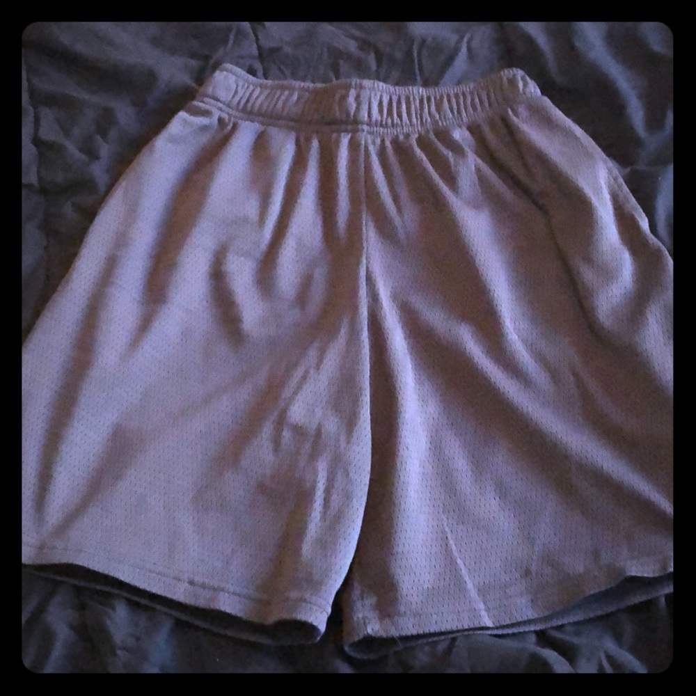 Boys basketball shorts. Size L.